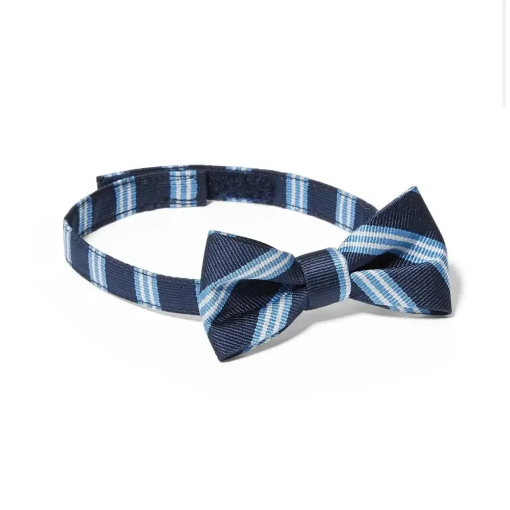 Janie and Jack Navy Striped Bowtie, 0-24 Months - NWT -